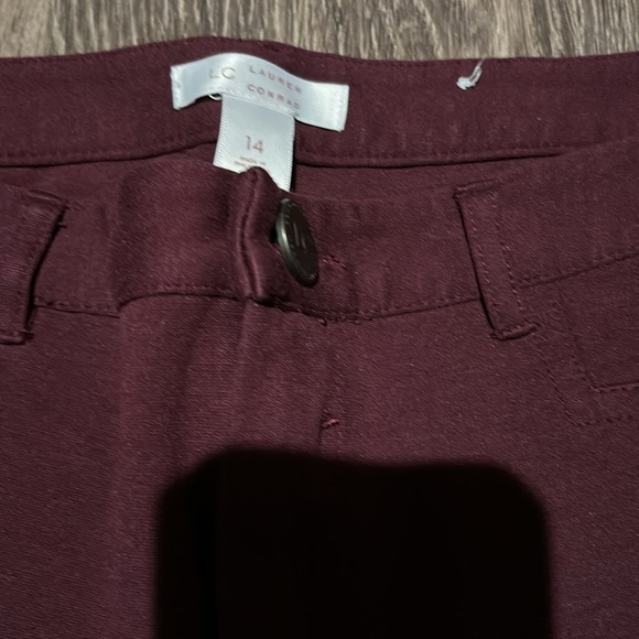 Lauren Conrad Stretchy Pants Size 14 - Picture 5 of 7